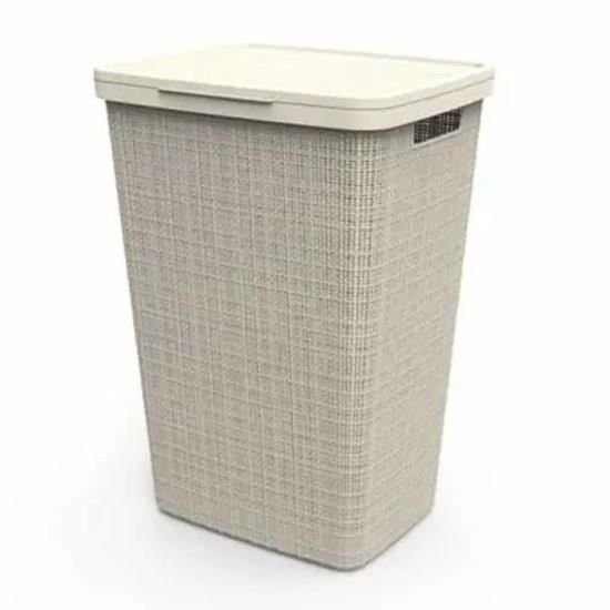 CURVER Jute laundry chest 58 L - Beige