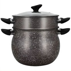 Couscoussier - MENASTYL - 6020033 - Aluminium mit Marmoreffekt - 9 Lit