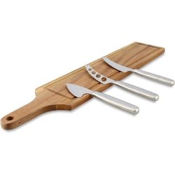 Snijplank - MENASTYL - 5040079 - Rechthoekig - Acaciahout - Met 3 roes