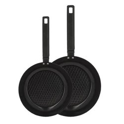 Juego de 2 sartenes - MENASTYL - 6020297 - Aluminio - 24 y 28 cm - Tod