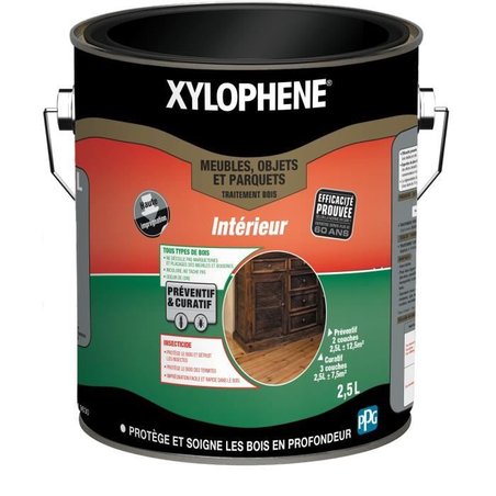 Spezialbehandlung für Möbel, Objekte & Parkettböden - XYLOPHENE - 2,5 