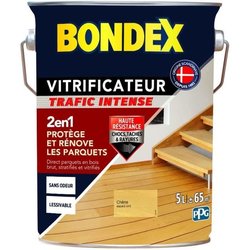 Barniz tráfico pesado - BONDEX - Chene cire satinado - 5 L