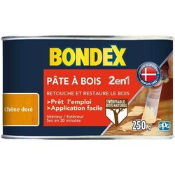 Stucco per legno 2 in 1 Golden Oak - BONDEX - 250 g