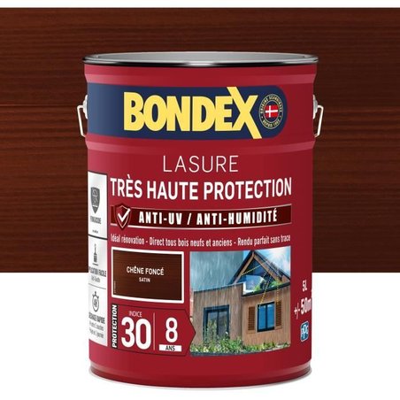mordente per legno ad altissima protezione 8 anni rovere scuro 5L Bond