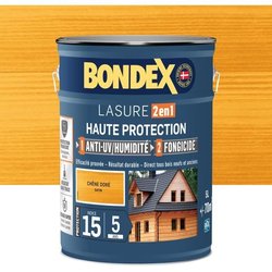 2-in-1-Hochschutzbeize  satingoldene Eiche  BONDEX  5 l