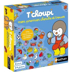 Gioco da tavolo - NATHAN - T choupi il mio primo cerca e trova - Gioco