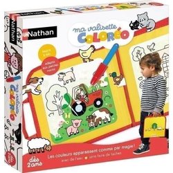 Creative game - NATHAN - MY COLOREO SUITCASE - Magic water coloring - 