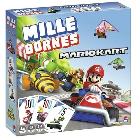 MILLE BORNES MARIO KART 2023 - Gioco di carte - DUJARDIN - Viaggia att