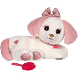 Plüschhund Puppy Bella - GIPSY TOYS - Sehr weich und leuchtet im Rhyth