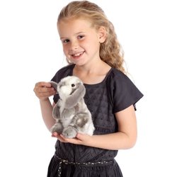 Plüschtier - Gipsy Toys - Widderkaninchen - 18cm - Grau