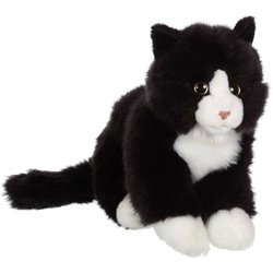Plush - Gipsy Toys - Mimiz Cat - 28cm - Black/White