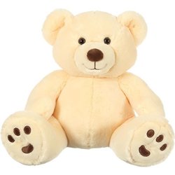 Kuscheltier - GIPSY TOYS - Cremefarbener Patachon-Bär 80 cm