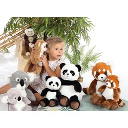 Green Forest red panda - 20 cm