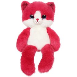 Peluche Gato Leggies - GIPSY TOYS - Frambuesa, 48 cm