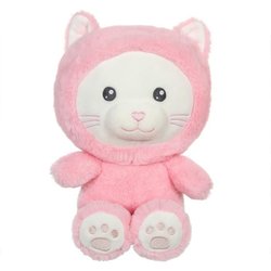 Hoody Pets Kattenknuffel - GIPSY TOYS - Roze, 24 cm