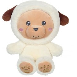Hoody Pets Plüschtier für Hunde  GIPSY TOYS  Creme, 24 cm