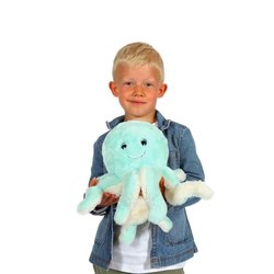 Oktopus-Plüschtier - GIPSY TOYS - Blau, 32 cm
