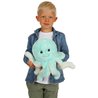 Oktopus-Plüschtier - GIPSY TOYS - Blau, 32 cm