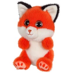Peluche - GIPSY TOYS - Zorro CUTYDOOS 13 CM - Naranja - FLAME