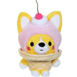 Little Corgi Cuties soft toy - GIPSY TOYS - 20 cm - Ice cream