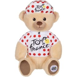Pluche - GIPSY TOYS - Tour De France - Polka Dot Shirt Beer 24 cm