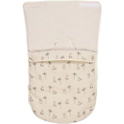 Babynest - CANDIDE - 70 cm - 0-3 Monate - Weiß mit Tigerprint