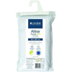 Zen sponge mattress protector - CANDIDE - 232006 - 40x80 cm - White