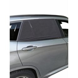 Pare soleil Voiture Bébé TINEO - 2 Housses Chaussettes - Ombrage 80% -