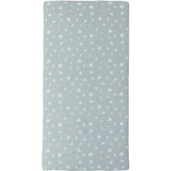 Over de zee nomadische matras - 120 x 60 x 4 cm - Blauw - TINO