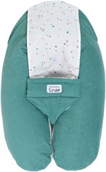 Coussin de maternité 3-en-1 - TINEO - MULTIRELAX - Tissu éponge - Vert