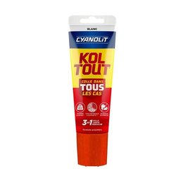 Befestigungs- und Dichtungskleber - CYANOLIT - Weiß - 125 ml Tube - Vi