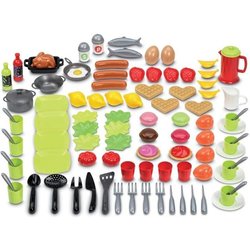Dinette box 100 pieces - ECOIFFIER - 100% Chef Collection - From 18 mo