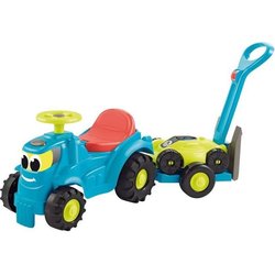 Porteur Tracteur remorque + tondeuse 103,5 cm - ECOIFFIER - Pour bébé 