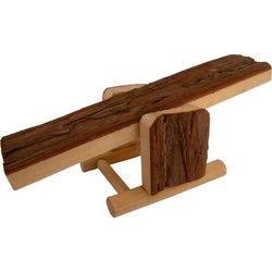 Knaagdieraccessoire - TYROL - Houten wip - 22 x 8,5 x 7 cm - Natuurlij