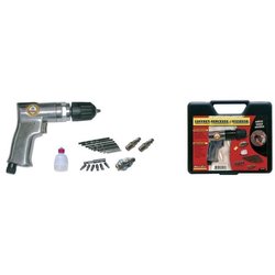 MECAFER Bmc Drill and Pneumatic Tightener with 10 Drill Bits