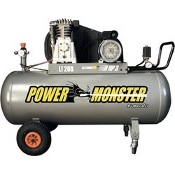 Compresseur - MECAFER - 200 L - 3HP - Bicylindre courroie - 10 bars - 