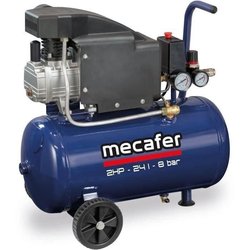 Compresor - MECAFER - 425793 - Azul - 24 L - 2 HP - 8 bar