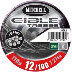 MITCHELL - Graues Geflecht - 8 Stränge - 110 m - 15/100