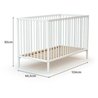 Kinderbett 60x120 WEBABY