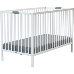 WEBABY Klappbett Weiß & Grau