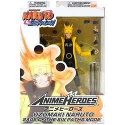 BANDAI - Anime Heroes Figur Naruto - Sechs Pfade Sage-Modus