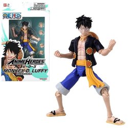 Figura Anime Heroes - Bandai - One Piece - Luffy (Dressrosa) - 17 cm