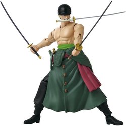 Anime Heroes-figuur - BANDAI - One Piece Zoro Style 3 zwaarden 17 cm -