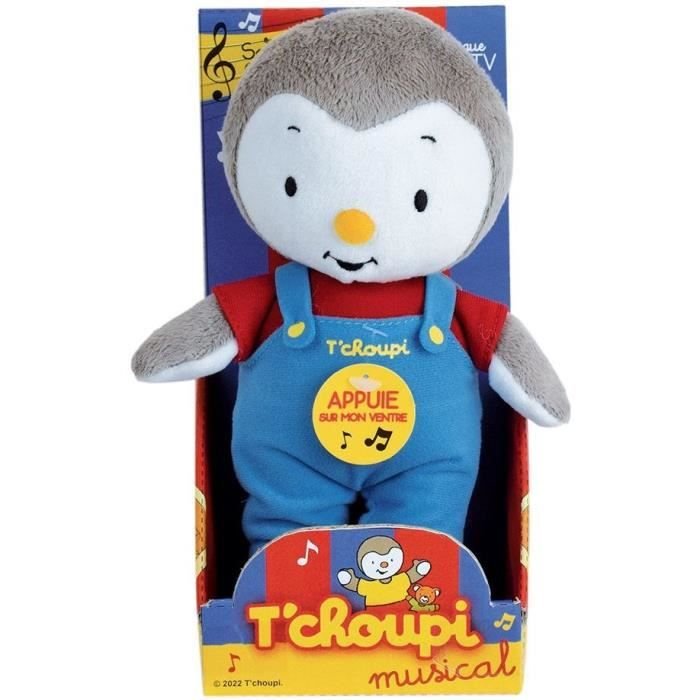 Tchoupi Plüsch Musical 20 cm