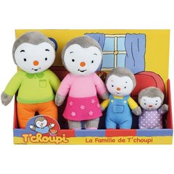 Familienbox 4 Plüsch - T choupi - Jemini - +/- 19 cm