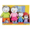 Family Box 4 Plush - T choupi - Jemini - +/- 19 cm