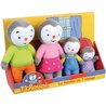 Family Box 4 Plush - T choupi - Jemini - +/- 19 cm