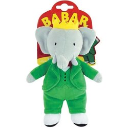 Babar Peluche Éléphant +/- 20 cm - JEMINI - Représentation parfaite du