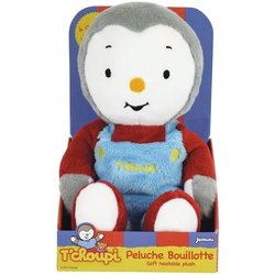 Borsa dell acqua calda in peluche T choupi +/- 21 cm con micro perle d