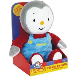 Borsa dell acqua calda in peluche T choupi +/- 21 cm con micro perle d